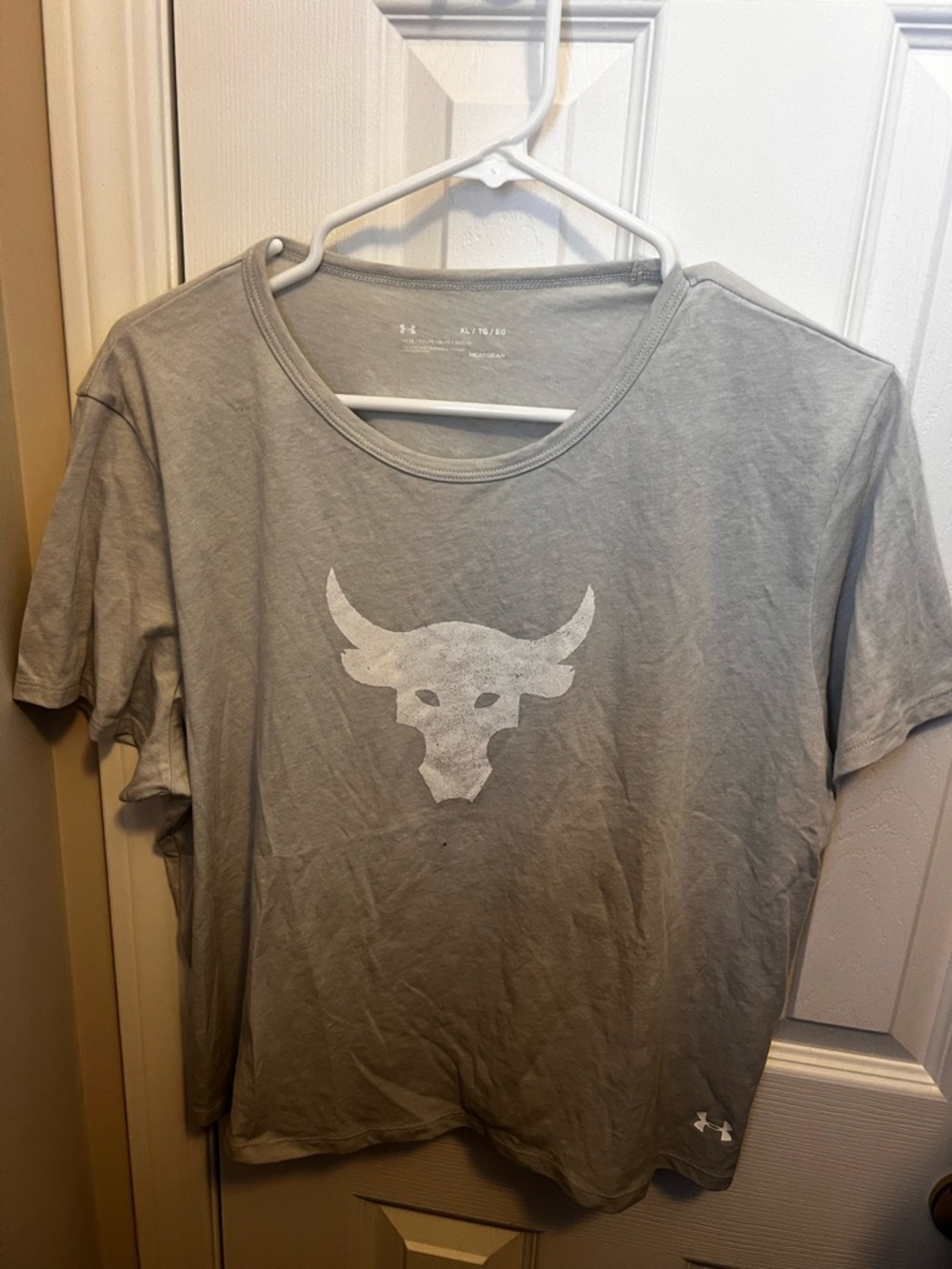 Under Armour Gray HeatGear Performance Tee